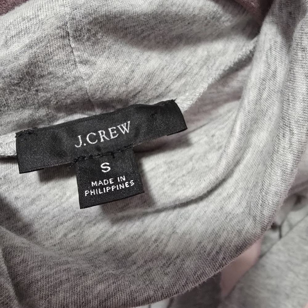 J. Crew Heather Gray  Top - Picture 2 of 9